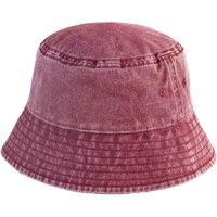 Beechfield Men's Vintage Bucket Hat in Red | Size: Large/XL