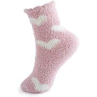 Smug Women's Cosy Cuddle Socks in Dark Pink