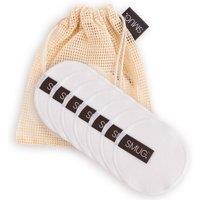 Smug Women's Reusable Makeup Remover Cleanse Pads in White