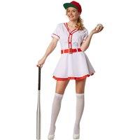 tectake Women's Baseball Costume | Size: 2XL