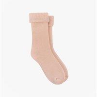 Totes Toasties Women's Womens Brushed Thermal Bed Socks in Pink