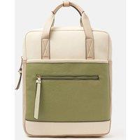 Accessorize Women's Faux Leather Backpack in Green