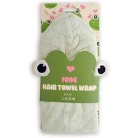 Smug Women's Novelty Hair Towel Wrap in Green