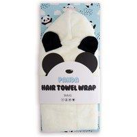 Smug Women's Novelty Hair Towel Wrap in White