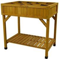 VegTrug Raised Beds Natural in Light Brown