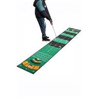 Living and Home Golf Putting Mat for Indoor and Outdoor Training in Green