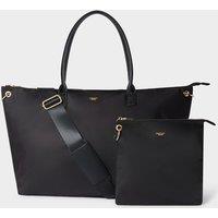 OSPREY LONDON Women's The Voyage Nylon Weekender Bag in Black