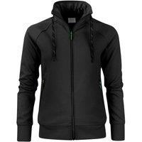 Printer Women's Jog Sweat Jacket in Black | Size: 2XL