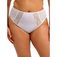 Elomi Women's Lucie High Leg Brief in White | Size: 12