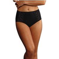 Anita Women's Lucia High Waist Brief+ in Black | Size: 18
