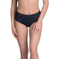 Anita Women's Belvedere High Waist Brief+ in Blue | Size: 12