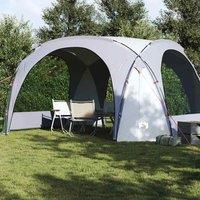 Berkfield Home Party Tent White & Grey Waterproof