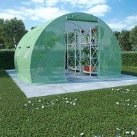 Berkfield Home Greenhouse 9m≤ 300x300x200 cm in Green | Size: 300 x 300 x 200 cm