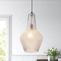 Garwarm 1 - Light Single Geometric Pendant in Clear