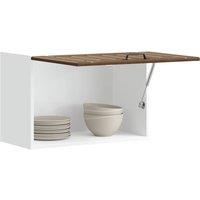 Berkfield Home Kitchen Wall Cabinet Lucca Brown Oak Engineered Wood