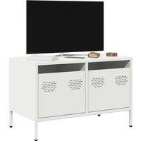 Berkfield Home TV Cabinet White 68x39x43.5 cm Cold-rolled Steel