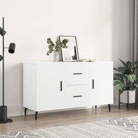 Berkfield Home Sideboard White 100x36x60 cm Engineered Wood | Size: 100 x 36 x 60 cm