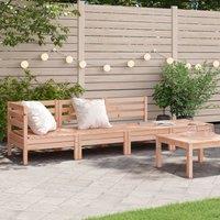 Berkfield Home Garden Sofa 4-Seater Solid Wood Douglas