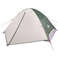 Berkfield Home Camping Tent Dome 2-Person Green Waterproof