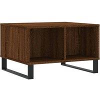 Berkfield Home Coffee Table Brown Oak 60x50x36.5 cm Engineered Wood