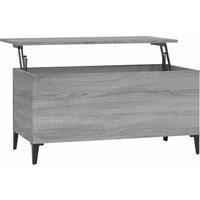 Berkfield Home Coffee Table Grey Sonoma 90x44.5x45 cm Engineered Wood