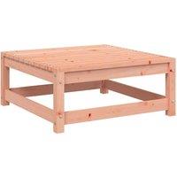Berkfield Home Garden Footstool 70x70x30 cm Solid Wood Douglas in Natural | Size: 70 x 70 x 30 cm
