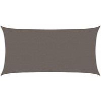 Berkfield Home Sunshade Sail 160 g/m Anthracite 2.5x4.5 m HDPE in Charcoal