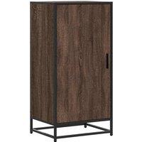 Berkfield Home Shoe Rack Brown Oak 48x38x97.5 cm Engineered Wood