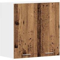 Berkfield Home Kitchen Wall Cabinet Old Wood 60x31x60 cm Engineered Wood in Brown | Size: 60 x 31 x 60 cm