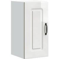 Berkfield Home Kitchen Wall Cabinet Kalmar High Gloss White Engineered Wood