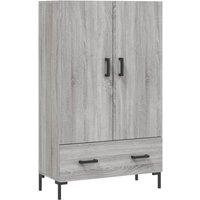 Berkfield Home Highboard Grey Sonoma 69.5x31x115 cm Engineered Wood