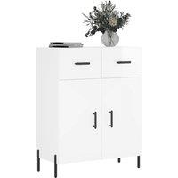 Berkfield Home Sideboard High Gloss White 69.5x34x90 cm Engineered Wood