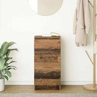 Berkfield Home Sideboard Old Wood 37.5x35x76 cm Engineered Wood in Brown