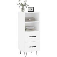 Berkfield Home Sideboard White 34.5x34x90 cm Engineered Wood