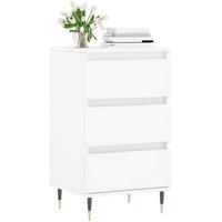 Berkfield Home Sideboard White 40x35x70 cm Engineered Wood | Size: 40 x 35 x 70 cm