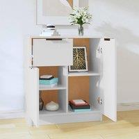 Berkfield Home Sideboard White 60x30x70 cm Engineered Wood | Size: 60 x 30 x 70 cm