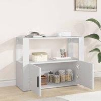 Berkfield Home Sideboard White 80x30x60 cm Engineered Wood | Size: 80 x 30 x 60 cm