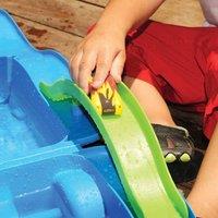 Berkfield Home Water Fun Trolley 51x21.5x66.5 cm Polypropylene in Blue
