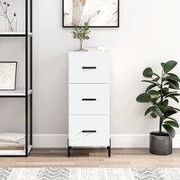Berkfield Home Sideboard White 34.5x34x90 cm Engineered Wood