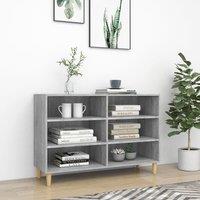 Berkfield Home Sideboard Grey Sonoma 103.5x35x70 cm Engineered Wood