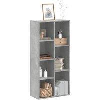 Berkfield Home Bookcase Concrete Grey 50x25x105 cm Engineered Wood | Size: 50 x 25 x 105 cm