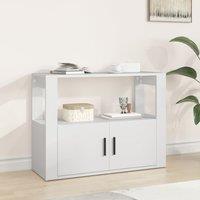 Berkfield Home Sideboard White 80x30x60 cm Engineered Wood | Size: 80 x 30 x 60 cm