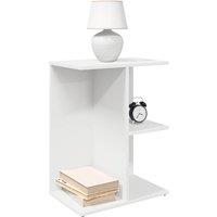 Berkfield Home Bedside Tables 2 pcs White 46.5x29x61 cm Engineered Wood