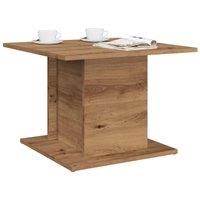 Berkfield Home Coffee Table Artisan Oak 55.5x55.5x40 cm Engineered Wood in Brown