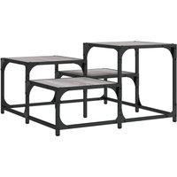 Berkfield Home Coffee Table Grey Sonoma 68x68x40 cm Engineered Wood | Size: 68 x 68 x 40 cm