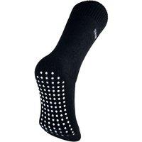 THMO Men's Thermal Indoor Slipper Socks with Grips in Black | Size: 6-11