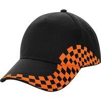 Beechfield Men's Grand Prix Baseball Cap in Black