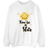 Wish Men's Youre A Star Sweatshirt in White | Size: XL