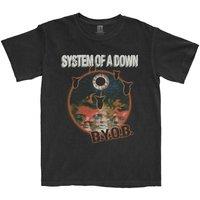 System Of A Down Men's BYOB Classic Cotton T-Shirt in Black | Size: Large