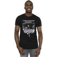 Beetlejuice Men's Strange & Unusual Cotton T-Shirt in Black | Size: Large